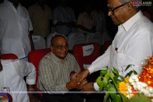 Balachander Awarded 'Pride of Indian Cinema' by Yuvakalavahini