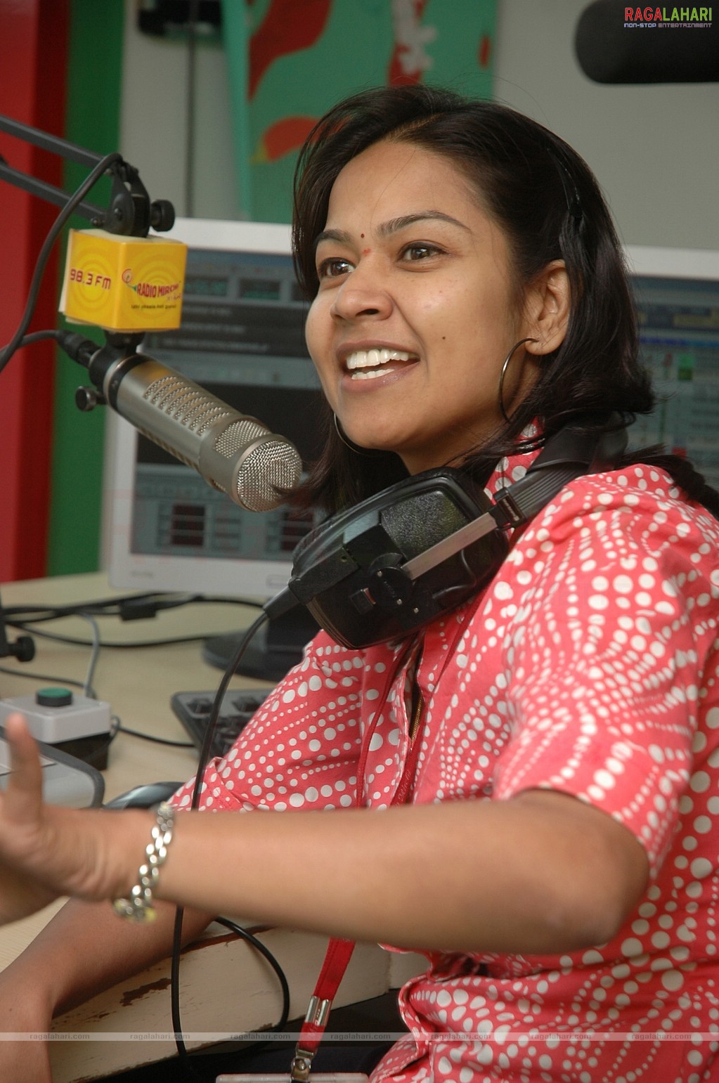 Tamanna at Radio Mirchi