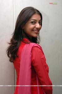 Kajal at Ananthapuram Audio Release