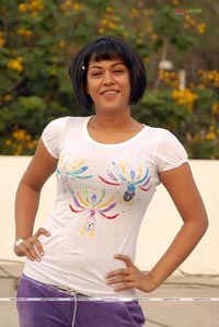 Mumaith Khan at Punnami Naagu Success Meet