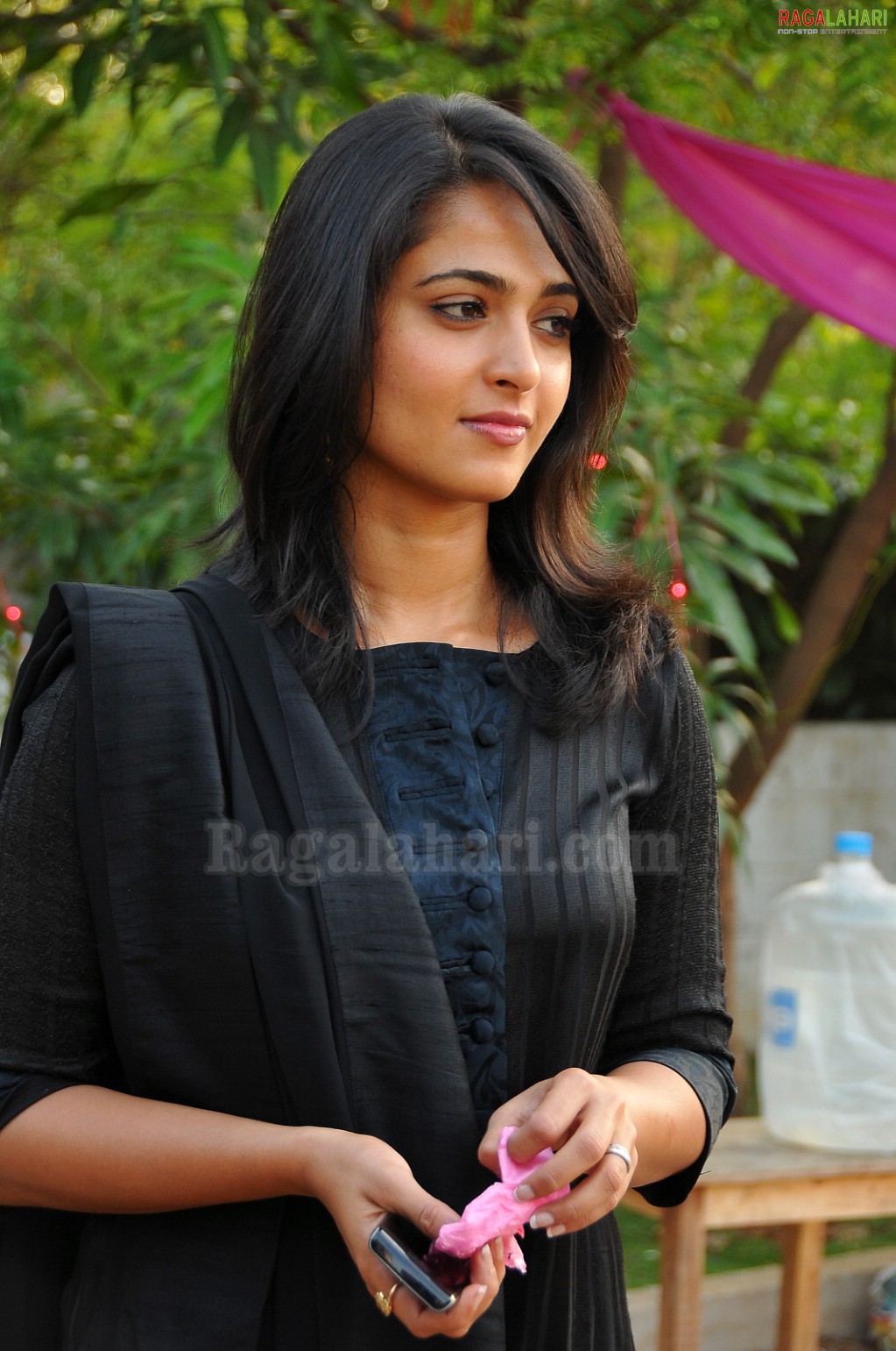 Anushka Shetty in Black Churidar, Photo Gallery, Images