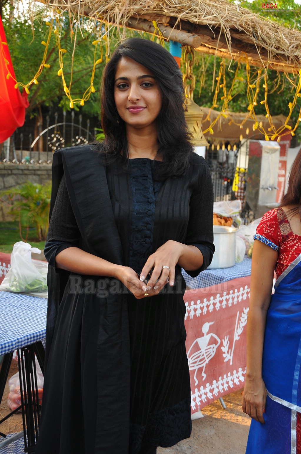 Anushka Shetty in Black Churidar, Photo Gallery, Images