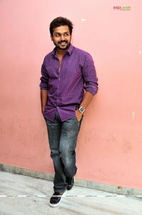 Karthi at Awaara Audio Success Meet