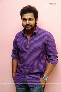 Karthi at Awaara Audio Success Meet