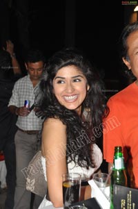 Anjala Javeri in White Dress