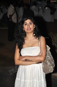 Anjala Javeri in White Dress