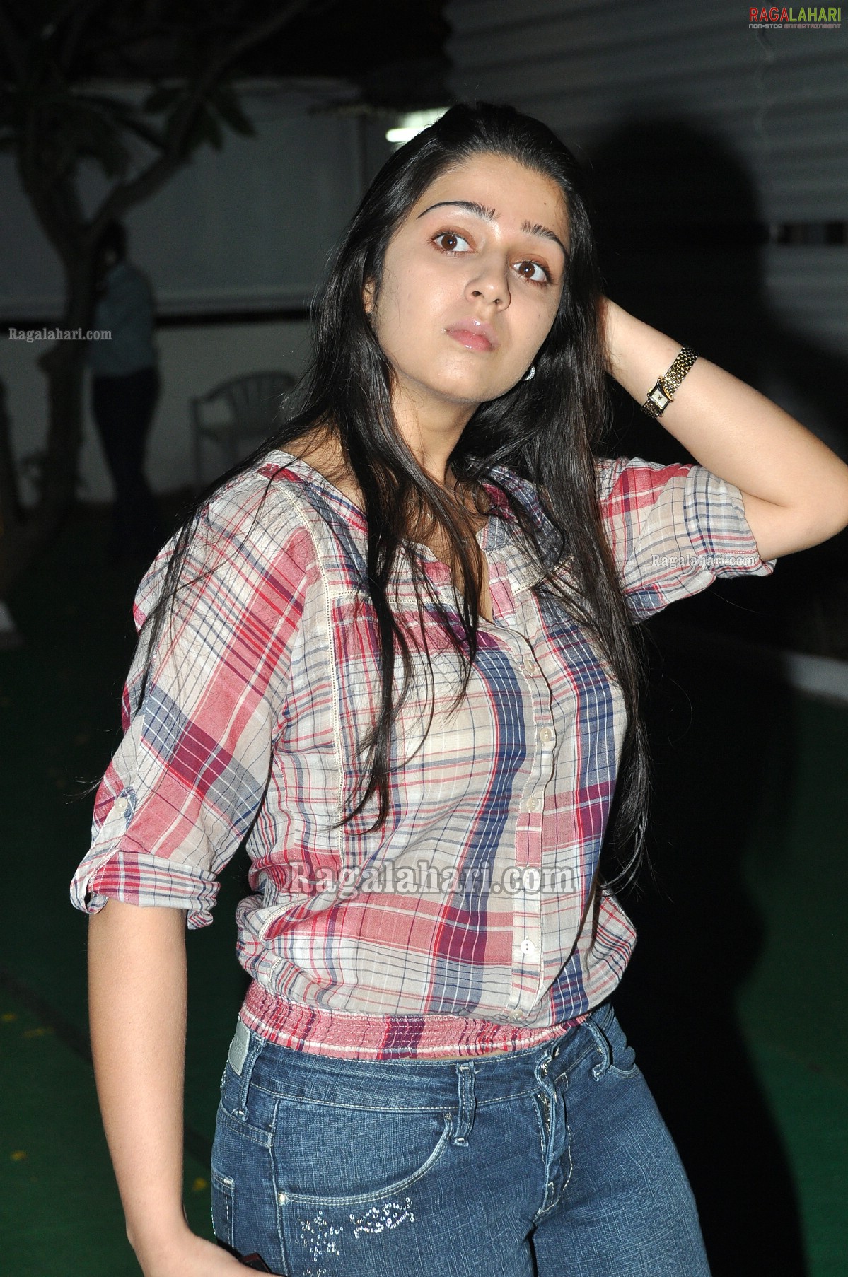 Charmi Kaur at Helios Gym, Hyderabad - HD Gallery, Images