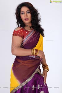 Akshitha Shetty in Indian Traditional Dress