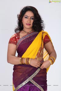 Akshitha Shetty in Indian Traditional Dress