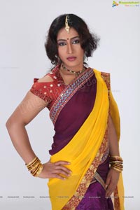 Akshitha Shetty in Indian Traditional Dress