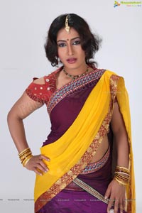 Akshitha Shetty in Indian Traditional Dress