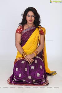 Akshitha Shetty in Indian Traditional Dress