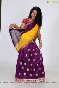 Akshitha Shetty in Indian Traditional Dress