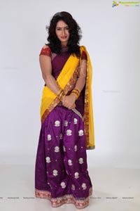 Akshitha Shetty in Indian Traditional Dress