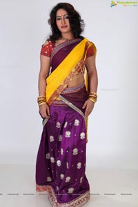 Akshitha Shetty in Indian Traditional Dress