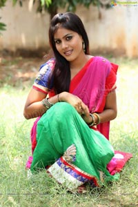 South Indian Girl in Langa Davani