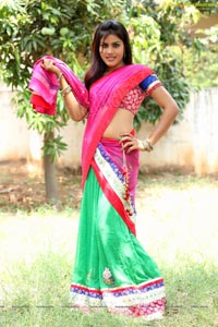South Indian Girl in Langa Davani