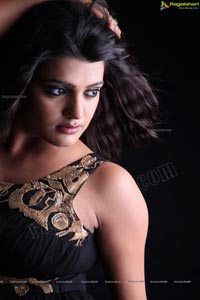 Tashu Kaushik in Black Dress