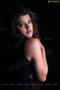 Tashu Kaushik in Black Dress