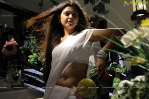 Beautiful Monal Gajjar in White Saree