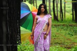 Nisha Shah in Saree