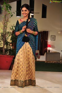 Sanchita Padukone in Saree