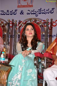 Tamanna at B Nagi Reddy Memorial Awards