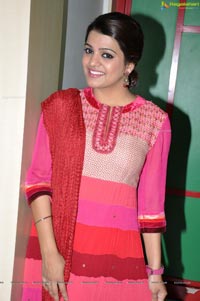 Tashu Kaushik in Red Salwar