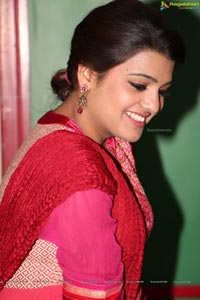 Tashu Kaushik in Red Salwar