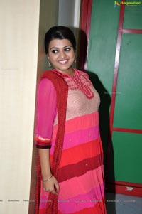 Tashu Kaushik in Red Salwar