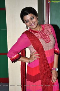 Tashu Kaushik in Red Salwar