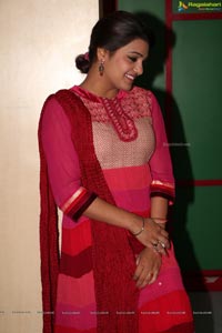 Tashu Kaushik in Red Salwar