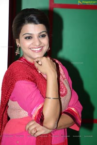 Tashu Kaushik in Red Salwar