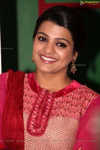 Tashu Kaushik in Red Salwar