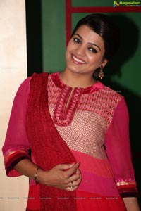 Tashu Kaushik in Red Salwar