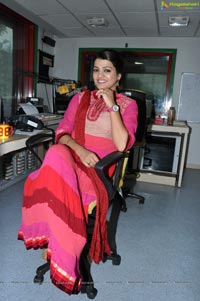 Tashu Kaushik in Red Salwar