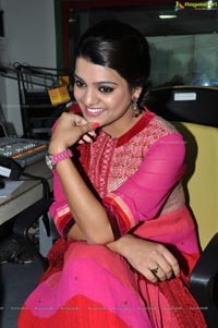 Tashu Kaushik in Red Salwar