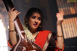 Veda Archana in Red Saree