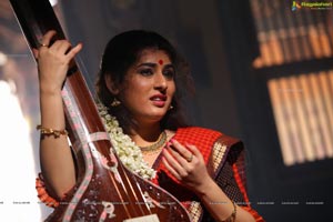 Veda Archana in Red Saree