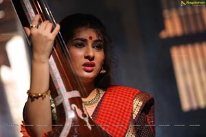 Veda Archana in Red Saree