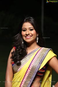 Heroine Manalee in Saree