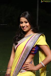 Heroine Manalee in Saree