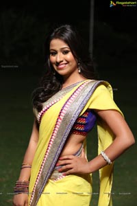 Heroine Manalee in Saree