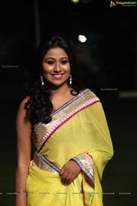 Heroine Manalee in Saree