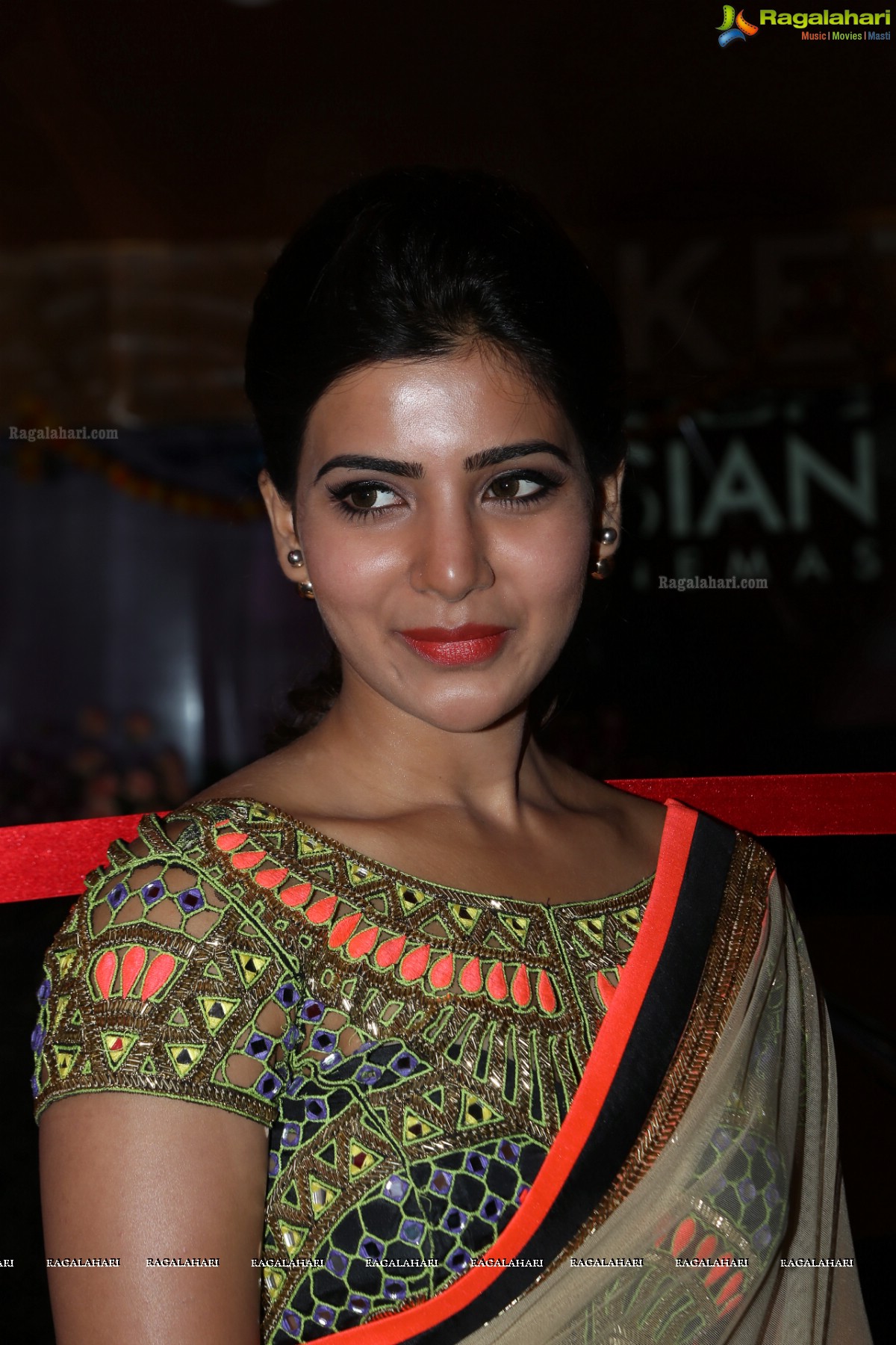 Samantha at Asian Cinemas Launch, Hyderabad