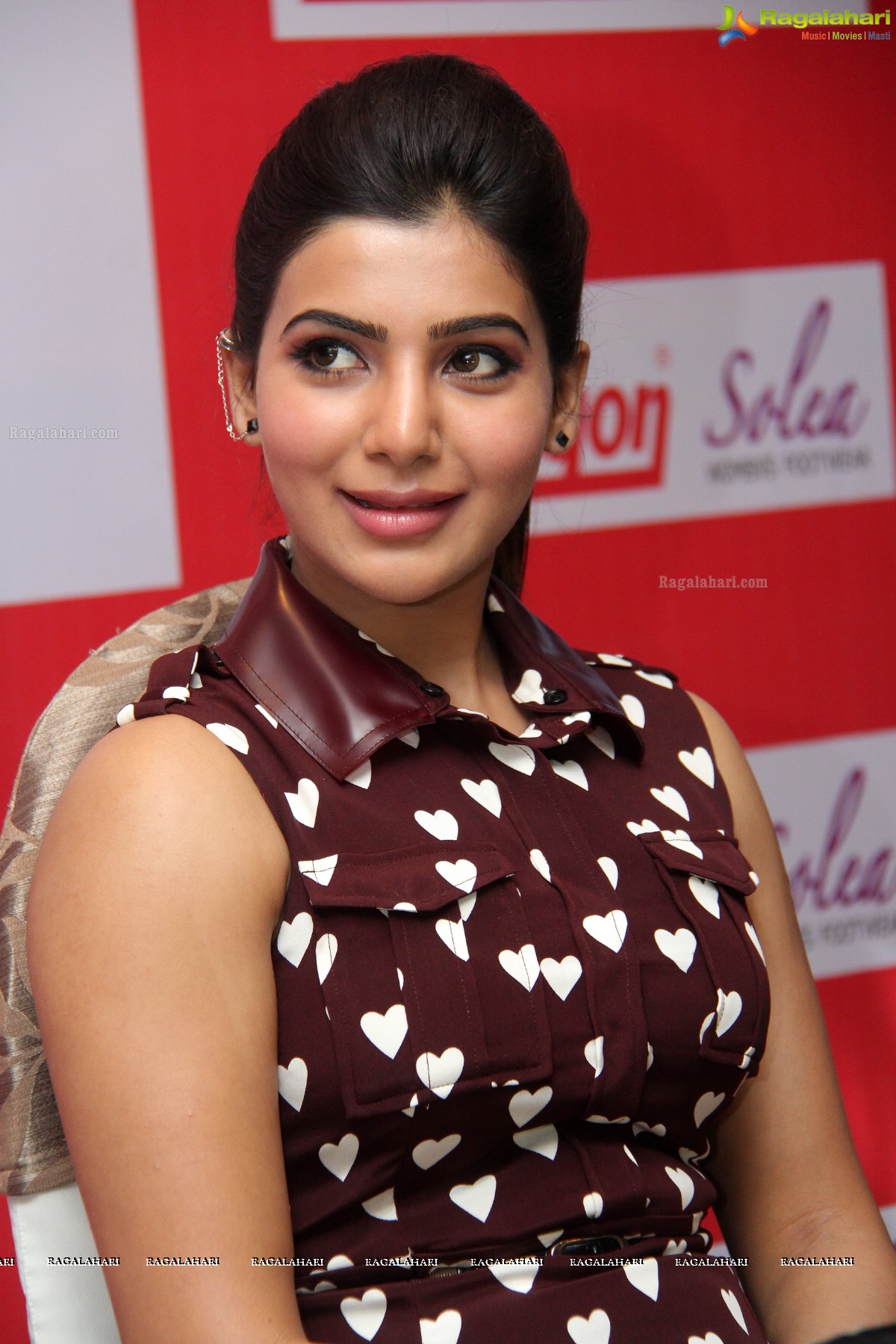 Samantha at Paragon Endorsement Press Meet