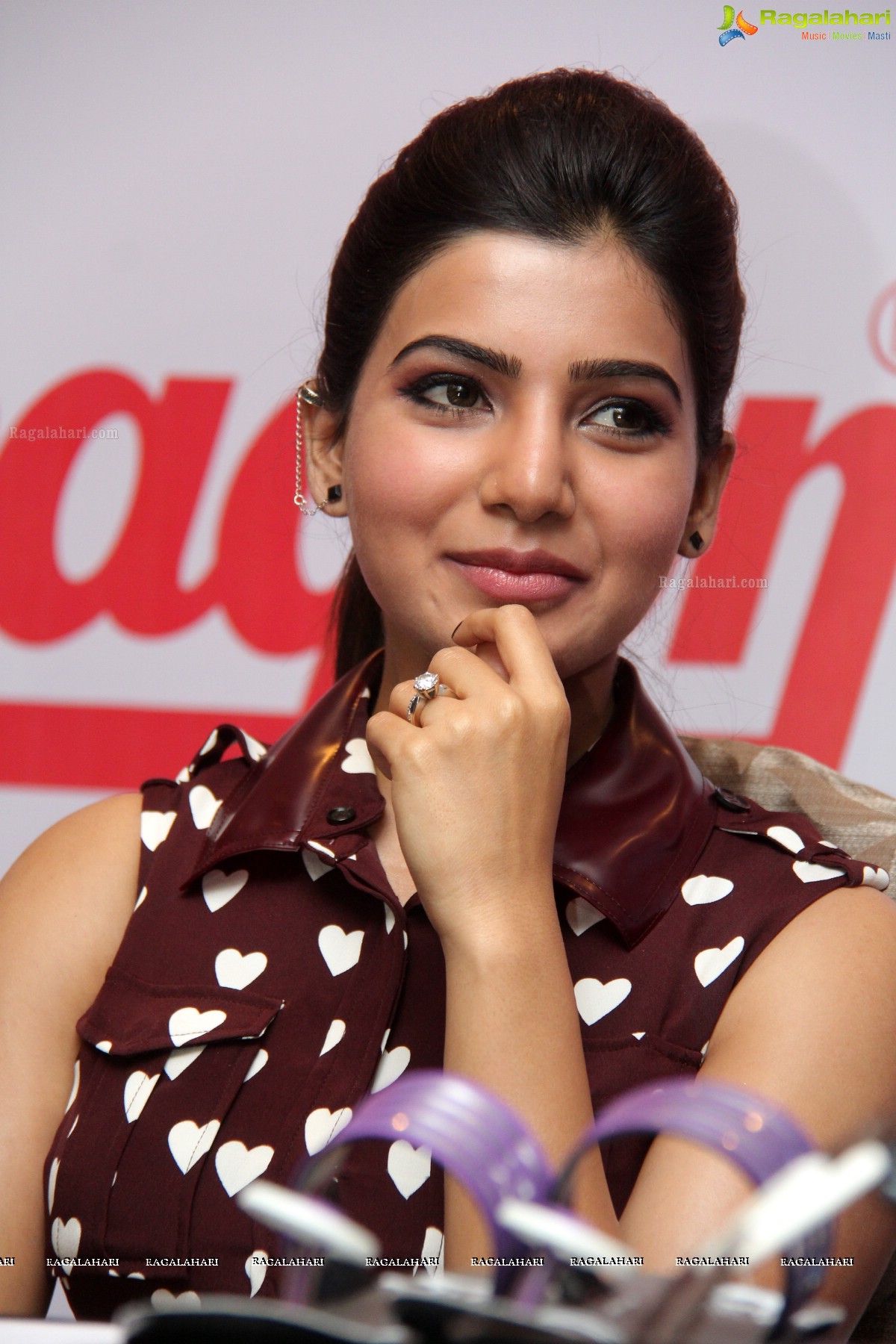 Samantha at Paragon Endorsement Press Meet