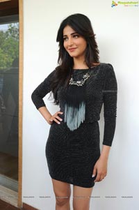 Shruti Haasan in Short Black Dress