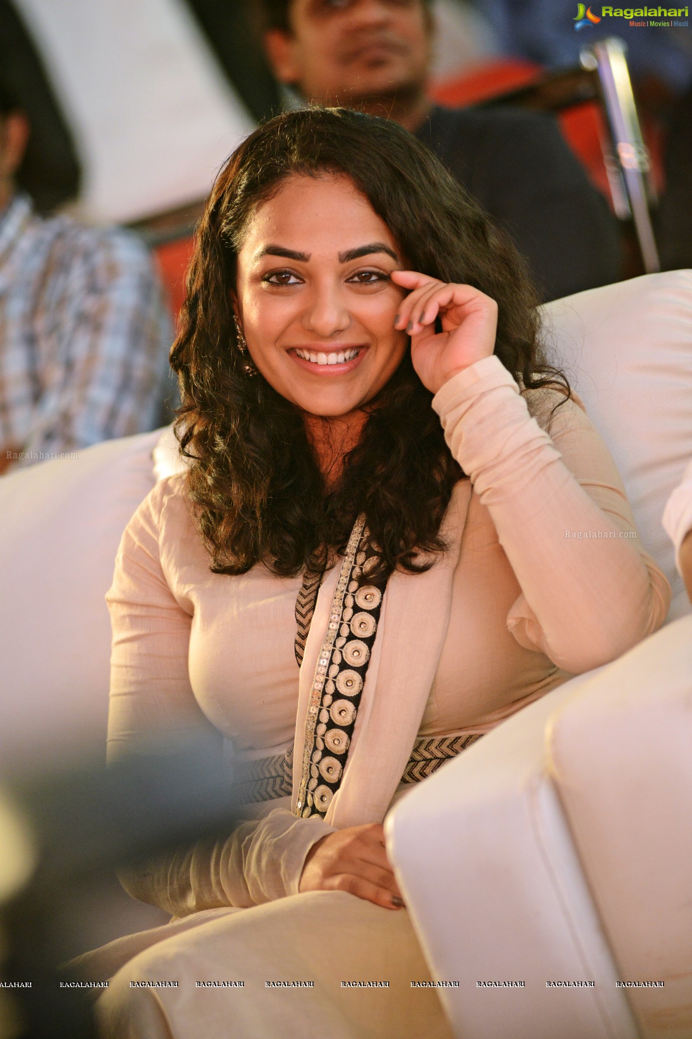 Nithya Menon at OK Bangaram Audio Success Meet