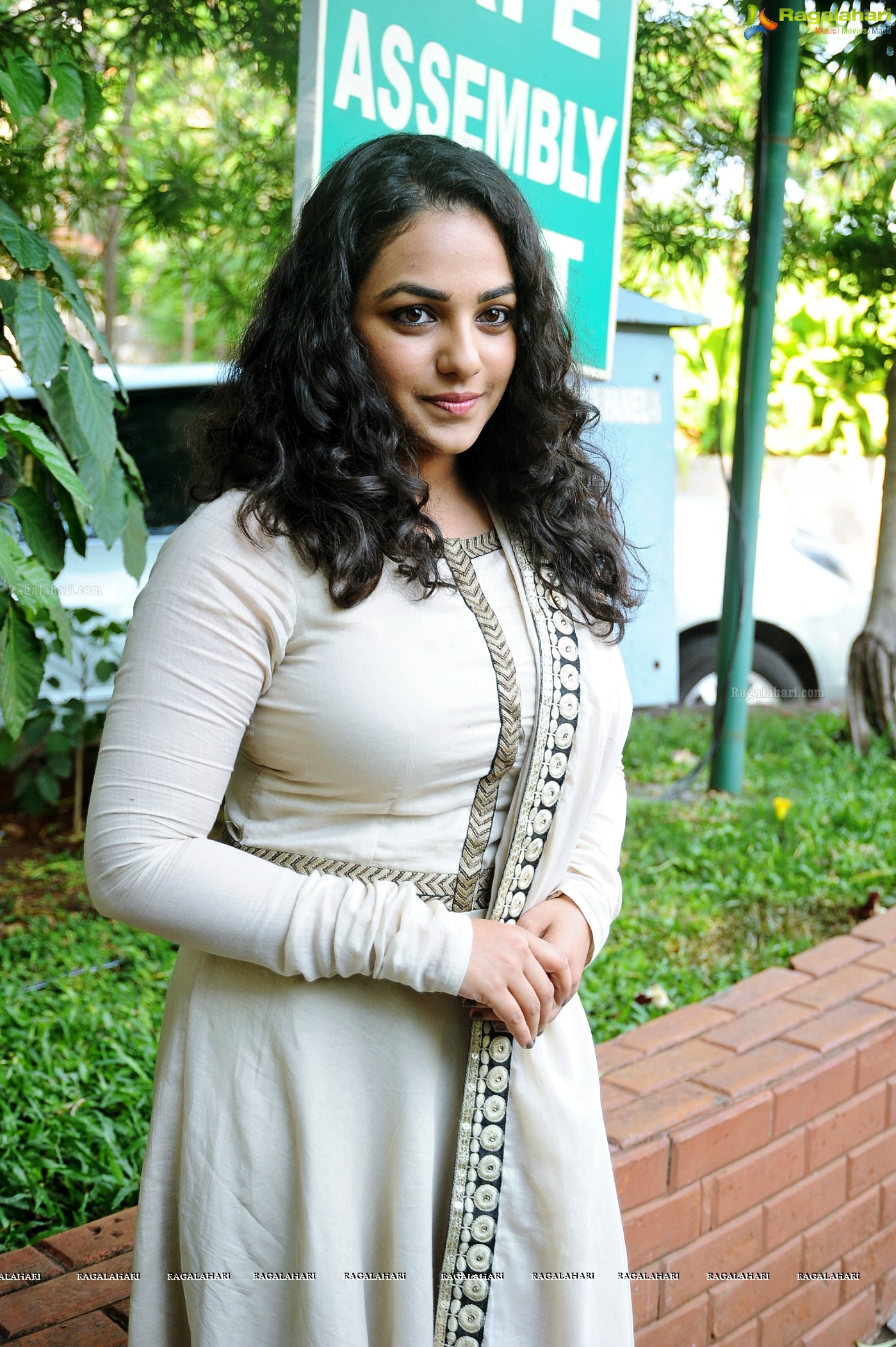 Nithya Menon at OK Bangaram Audio Success Meet